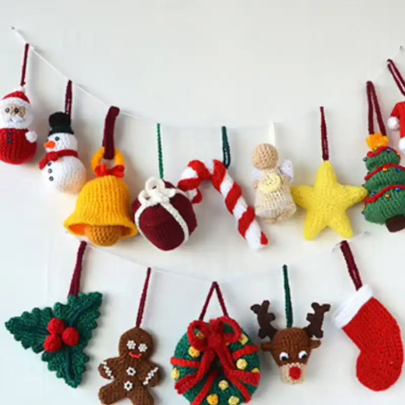 Christmas Ornaments Crochet Pattern