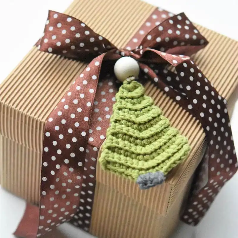 Christmas Tree Garland Crochet Pattern