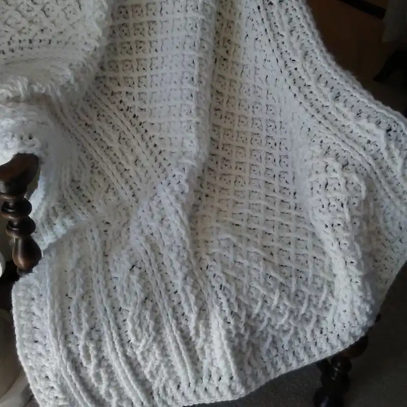 Crochet Blanket Pattern Timeless Treasure Blanket Bliss