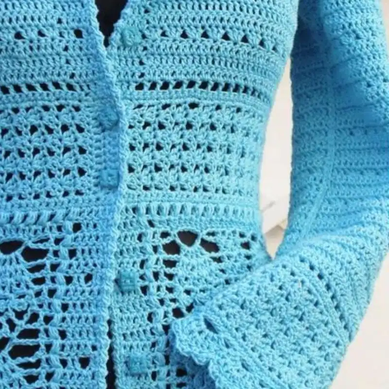 Crochet Lace Cardigan