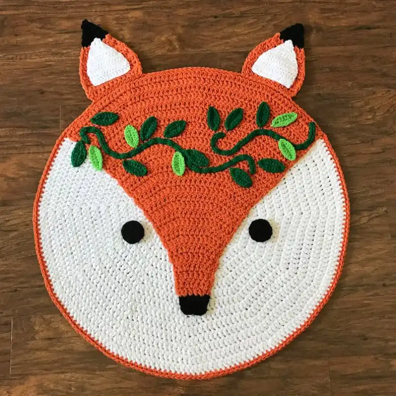 Crochet Rug Pattern – Crochet Fox