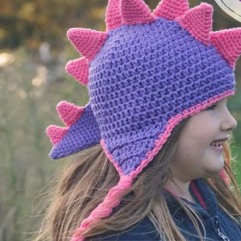Dinosaur Hat Crochet Pattern