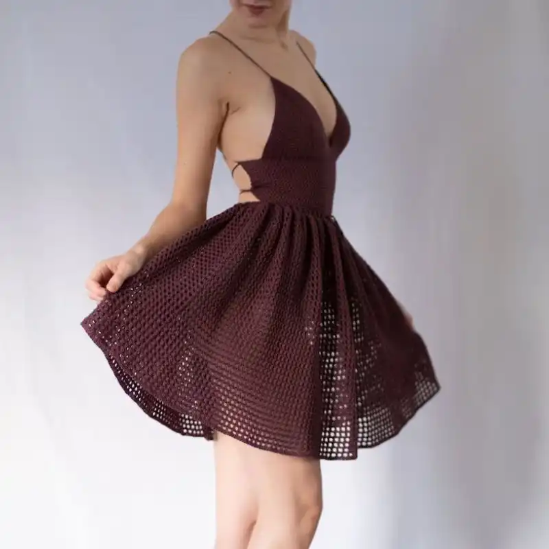 Dress With Full Skirt