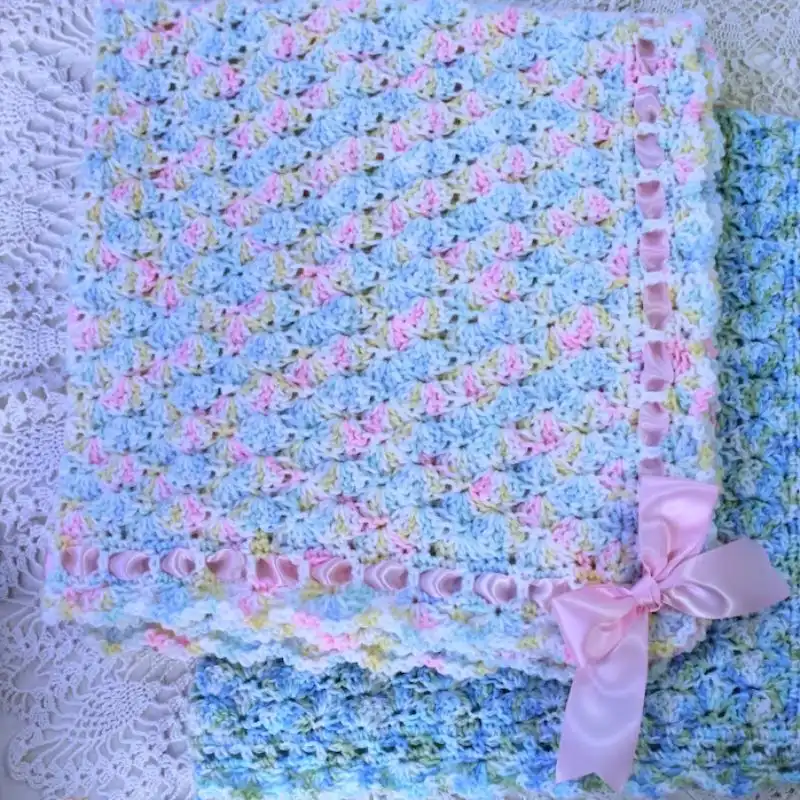 Fast Easy Baby Blanket Crochet Pattern