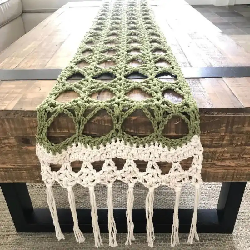 Honey Locust Table Runner Crochet Pattern