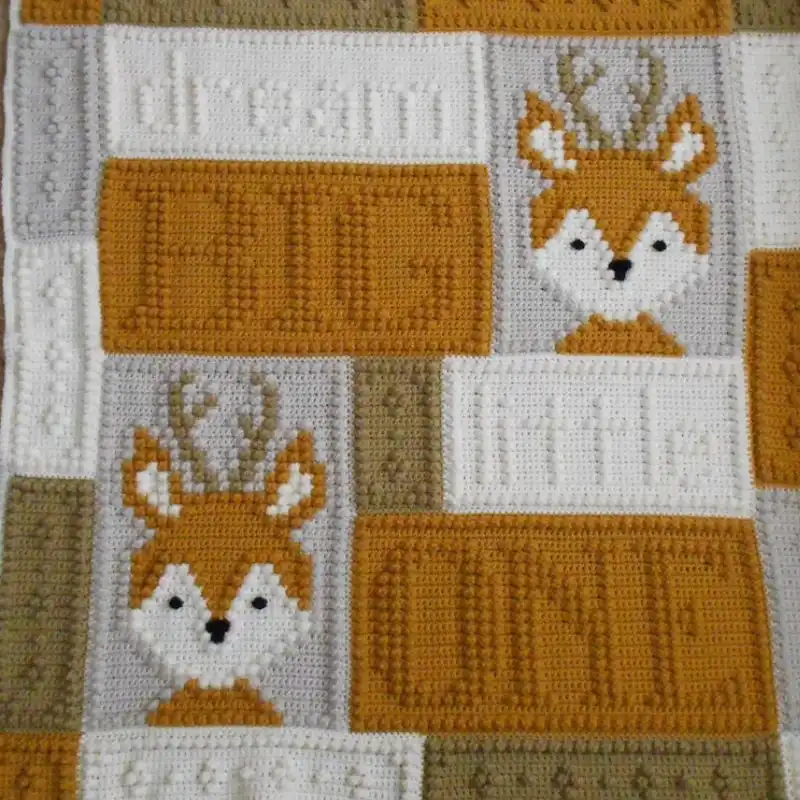 Little One Pattern For Crocheted Blanket