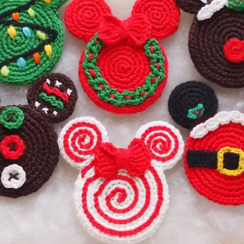 Mouse Christmas Crochet Pattern