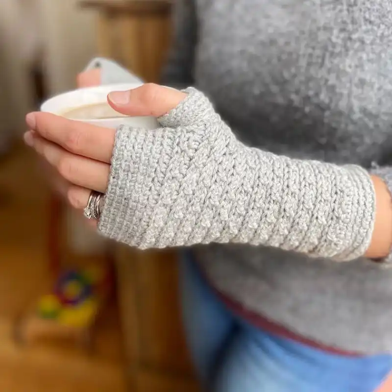 Mystical Mitts Fingerless Gloves Crochet Pattern
