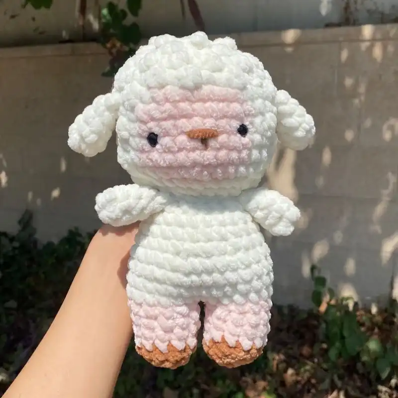 Stuffed Amigurumi Lamb
