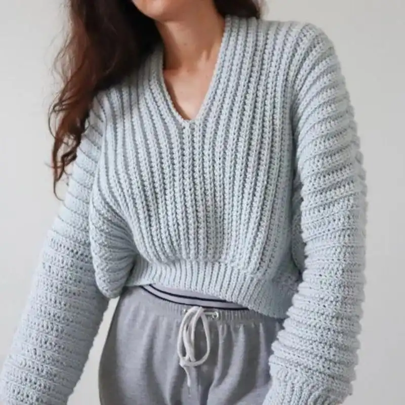 Super Slouchy Crochet Sweater Pattern