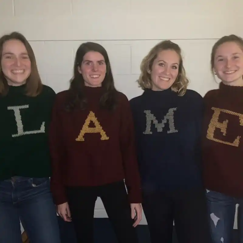 Sweater With Letter