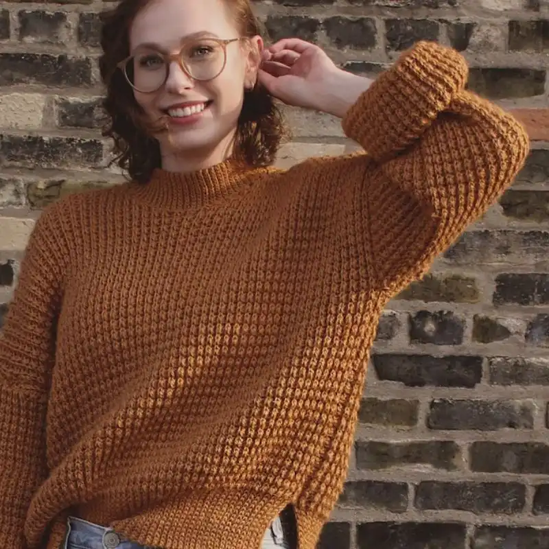 The Weekend Waffle Sweater