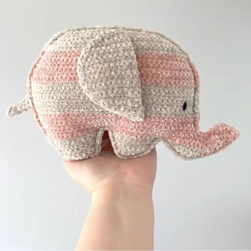 Chubby Elephant Crochet Pattern