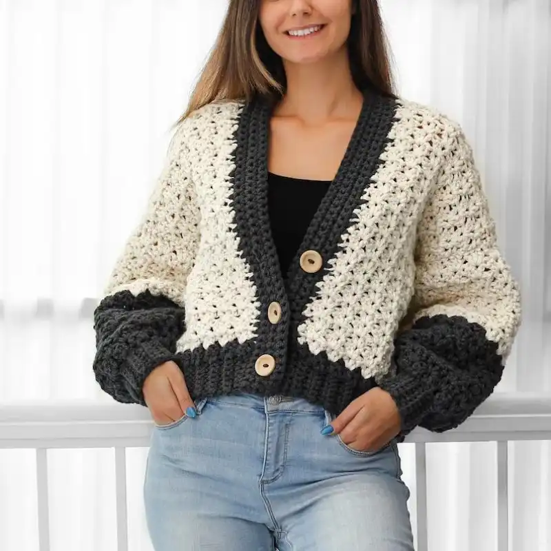 Addison Crochet Cardigan