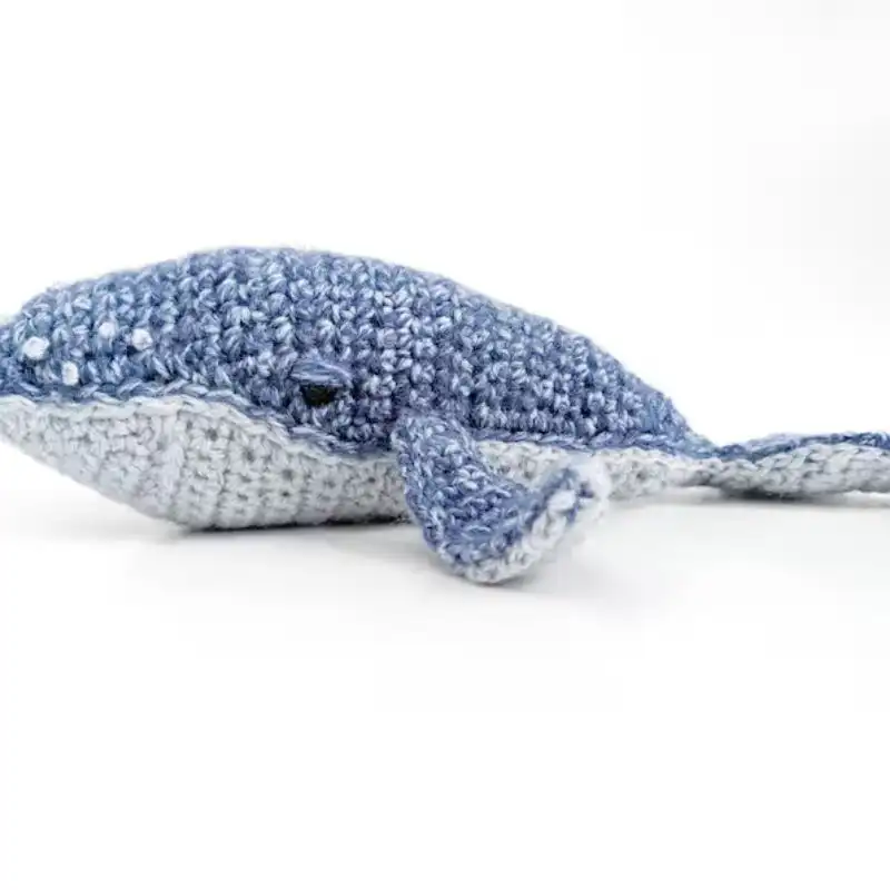Baby Humpback Whale Stuffed Animal Crochet Pattern