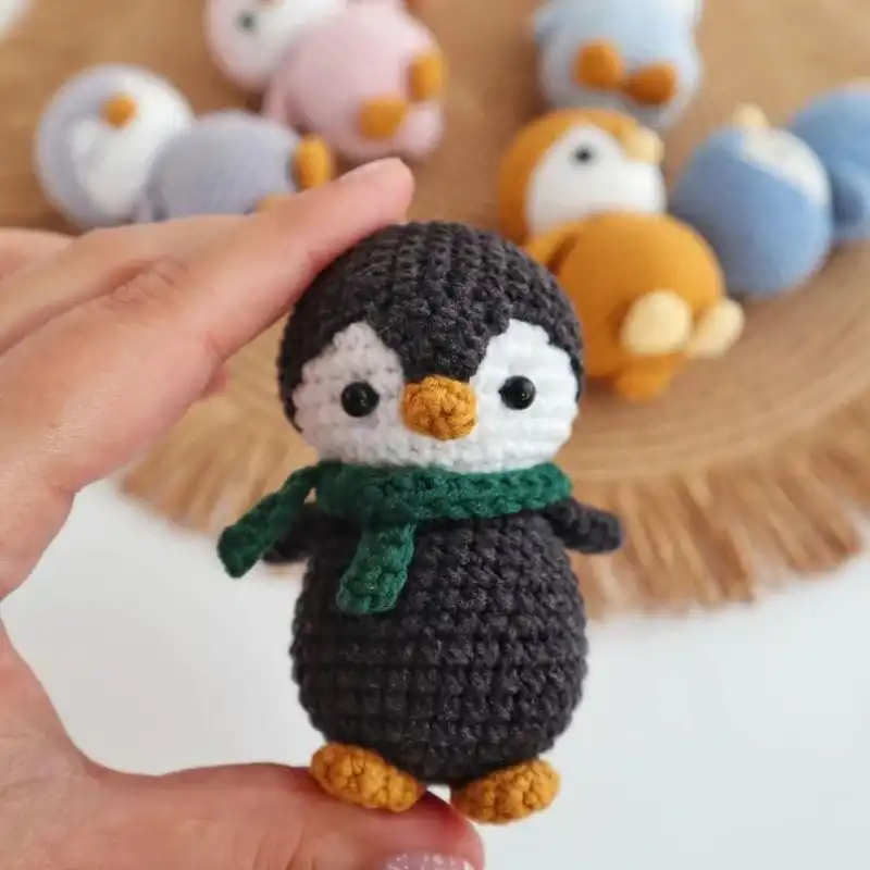 Baby Penguin Keychain