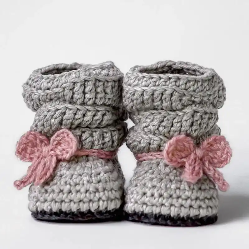 Baby Slouch Boot Crochet Pattern