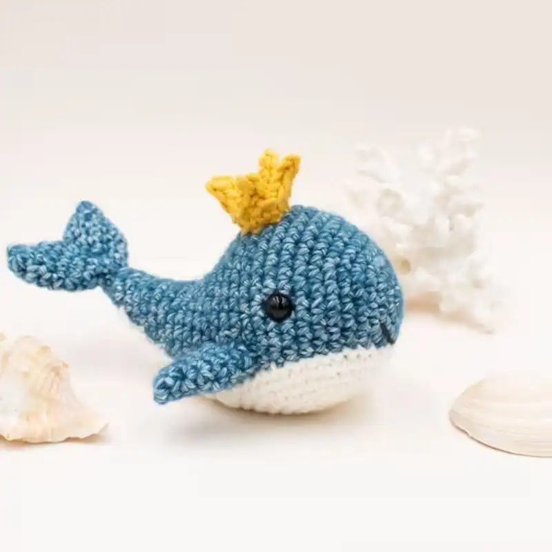 Baby Whale Amigurumi Crochet Pattern
