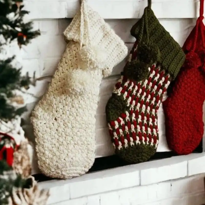 Brighton Crochet Christmas Stocking