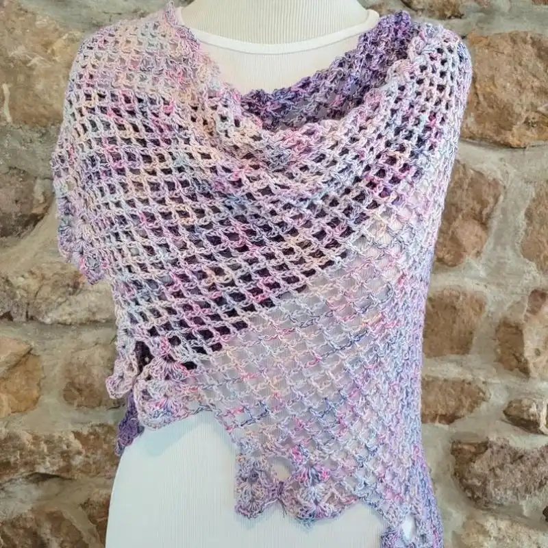Butterfly Wing Shawl