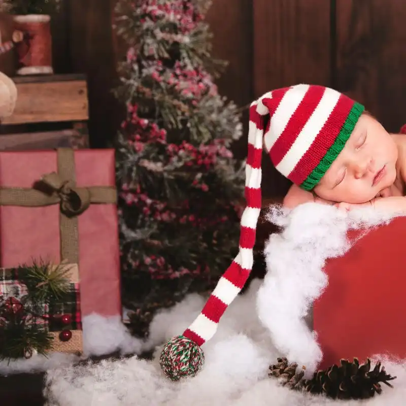 Christmas Elf Shoe And Hat Set Crochet Pattern