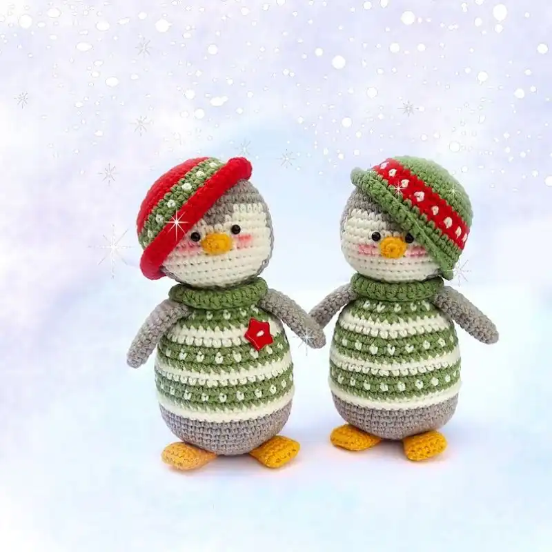 Christmas Penguin Toy