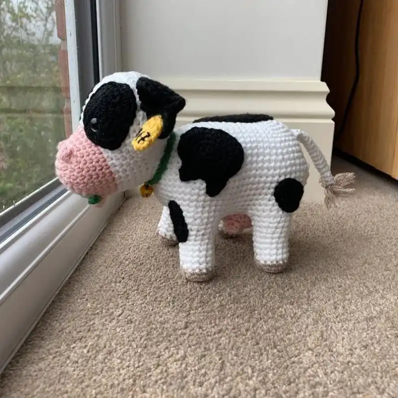 Cow With Calf Crochet Pattern