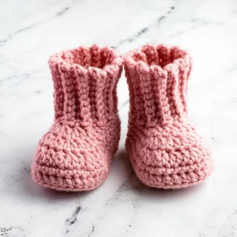 Crochet Baby Booties Pattern Cute Newborn Baby Shoes