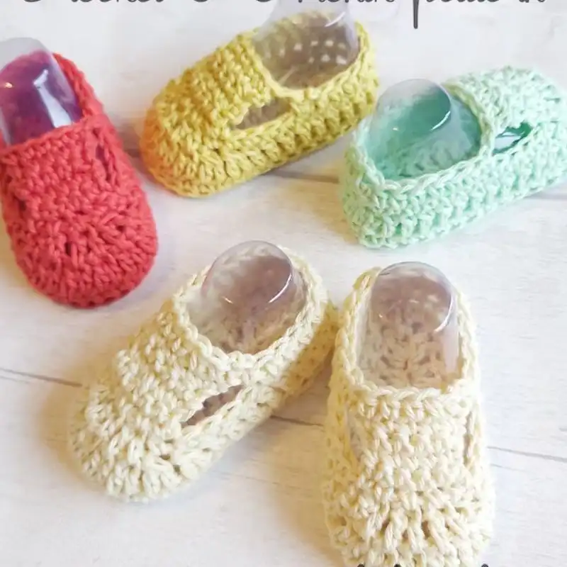 Crochet Pattern Crochet Baby Newborn Booties Instant