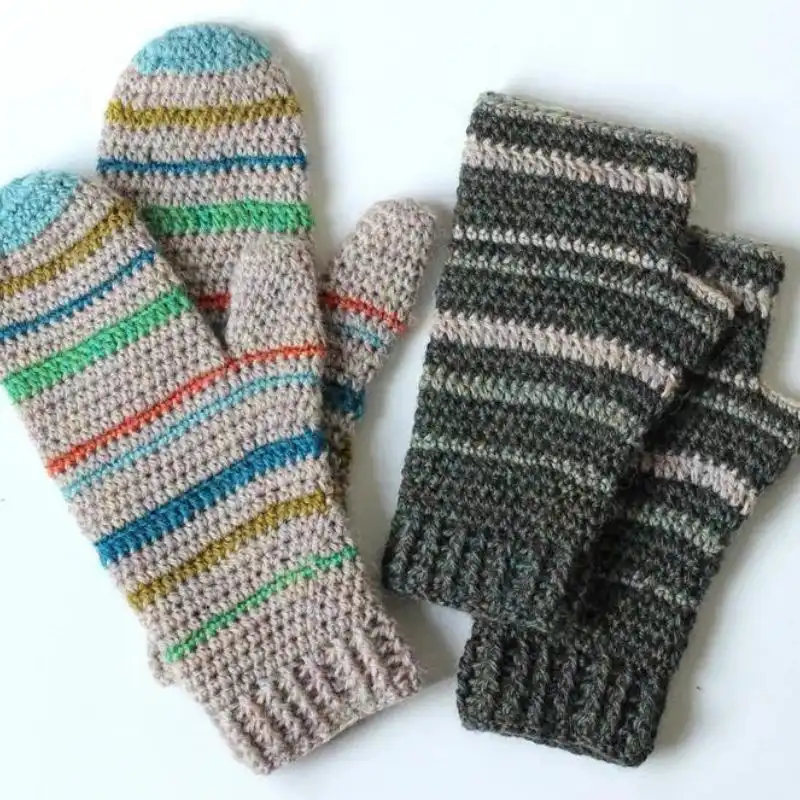 Dreckly Mittens Crochet Pattern