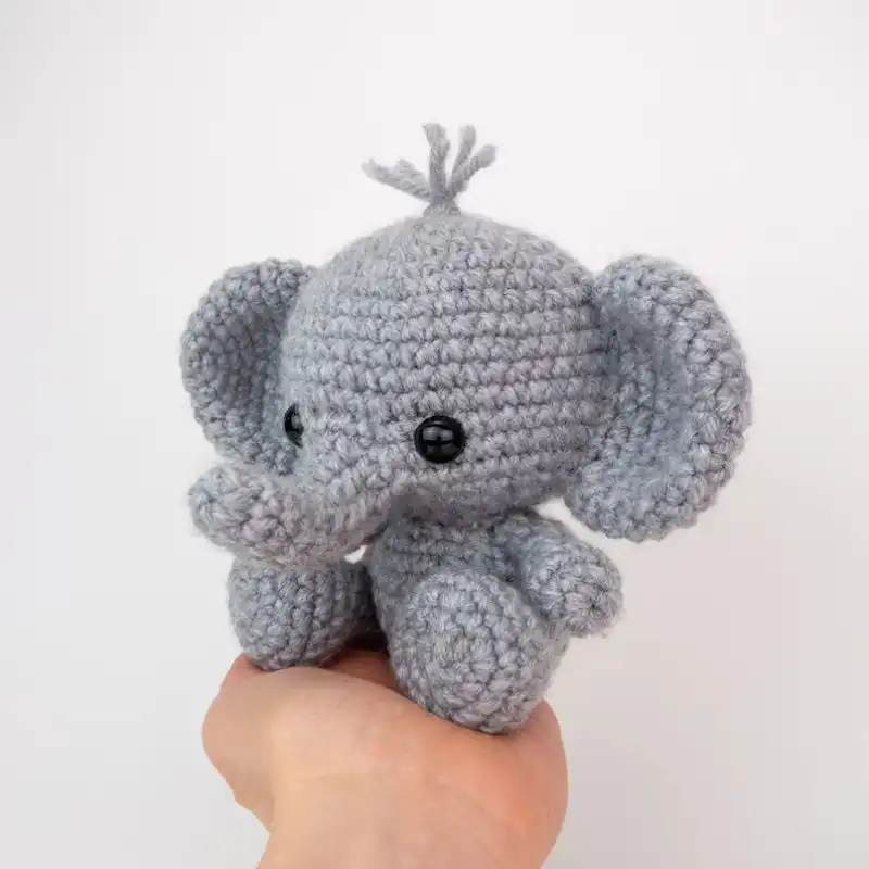 Ellis The Elephant Crochet Pattern Instructions