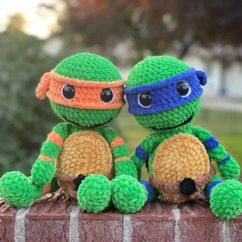 Giggles 90's Inspired Turtle Crochet Pattern