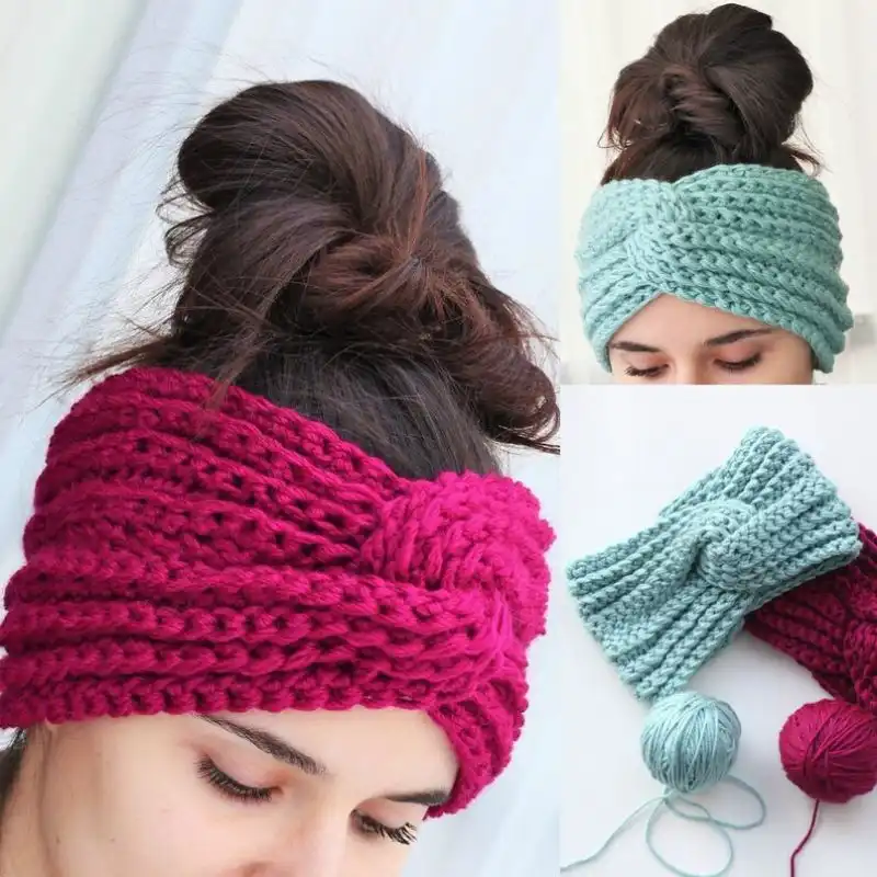 Hana Turban Ear Warmer Crochet Pattern