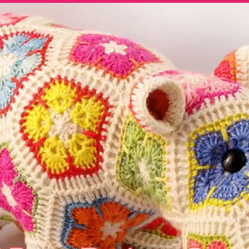 Happypotamus The Happy African Flower Crochet Pattern