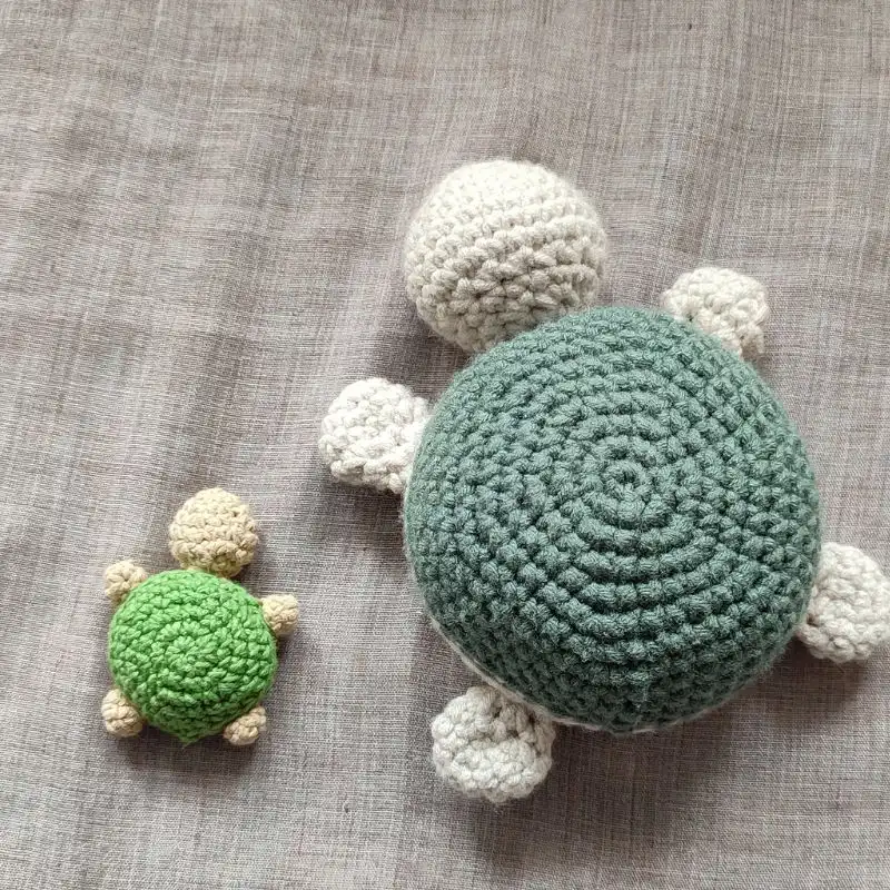 Jumbo Turtle Plushie Crochet Pattern