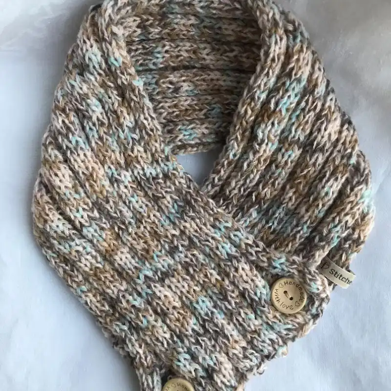 Ladies' Neck Warmer Knitting Pattern