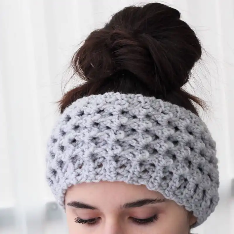 Lida Turban Ear Warmer Crochet Pattern
