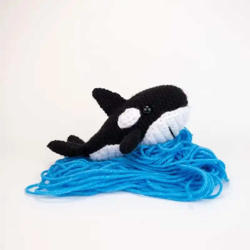 Oreo The Orca Crochet Pattern