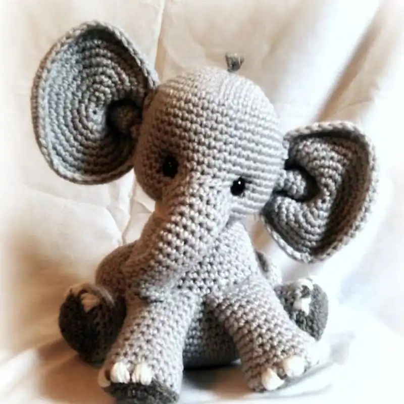 Percy The Baby Elephant Crochet Pattern