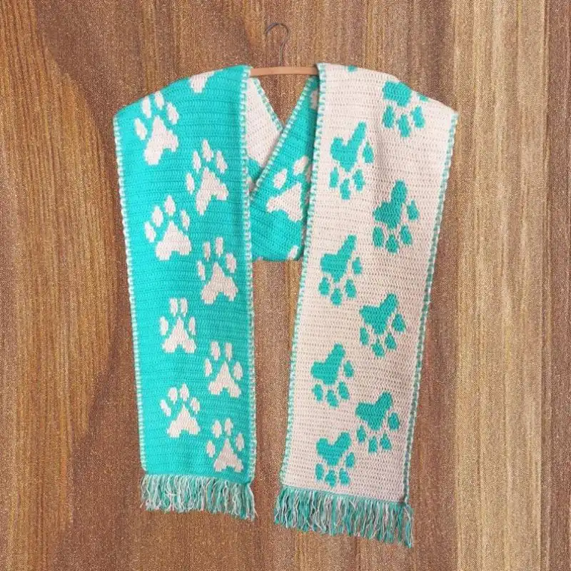 Puppy Paws Scarf