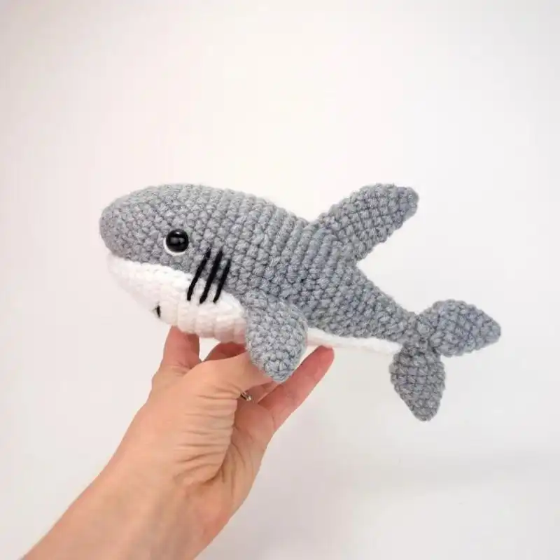 Shawn The Shark Crochet Pattern Instructions