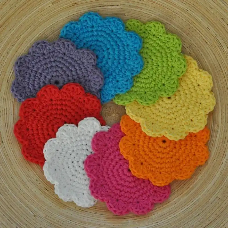 Super Simple Cotton Coasters Pattern