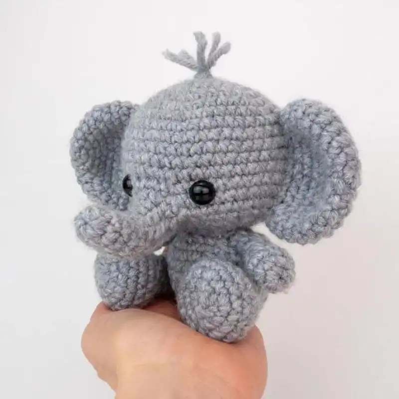 Theresa's Crochet Shop Ellis The Elephant Crochet Pattern