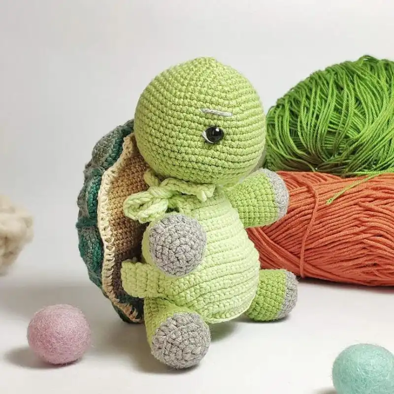 Turtle Leia Crochet Pattern