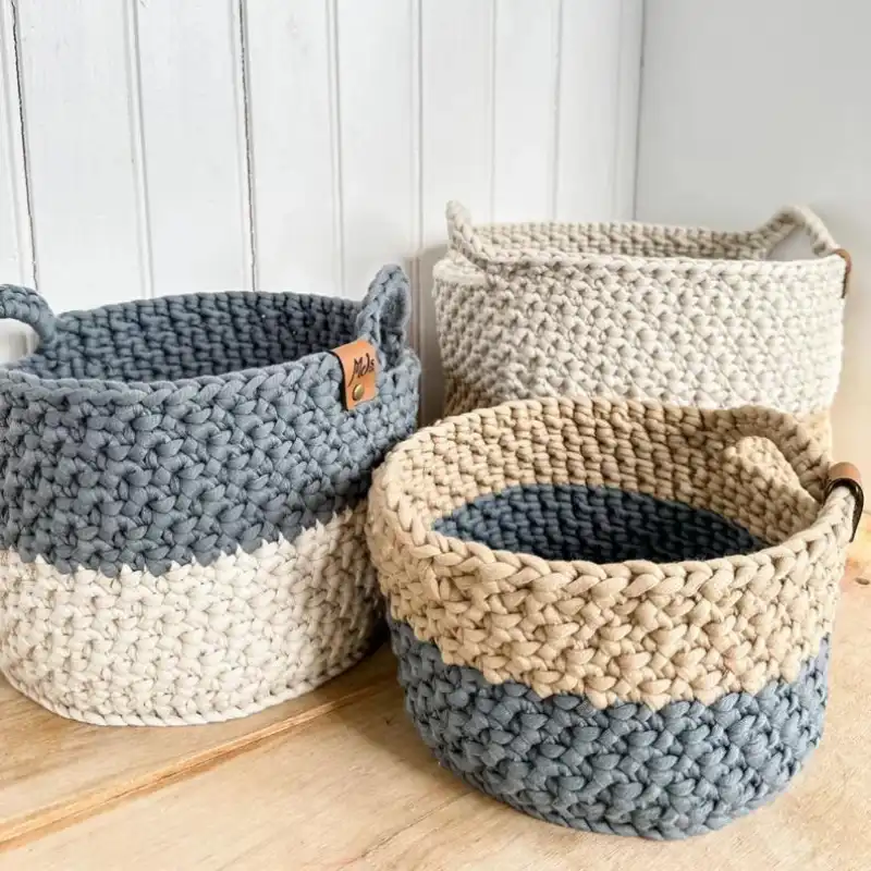 Two-Toned Nesting Baskets