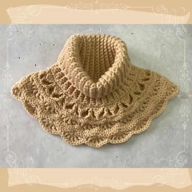 Linda Crochet Neck Warmer Pattern