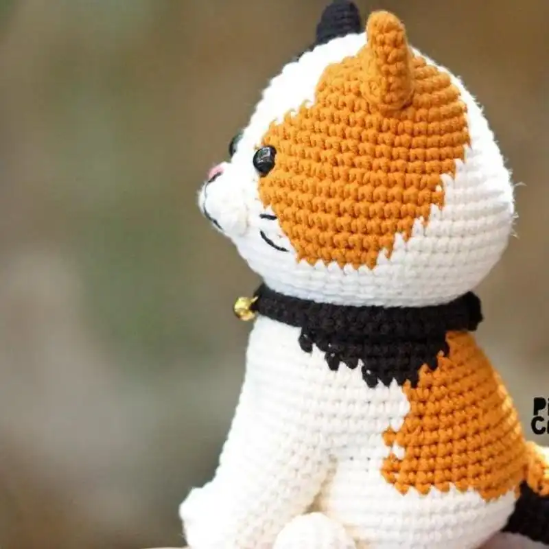2 In 1 Amigurumi Crochet Kitties Pat