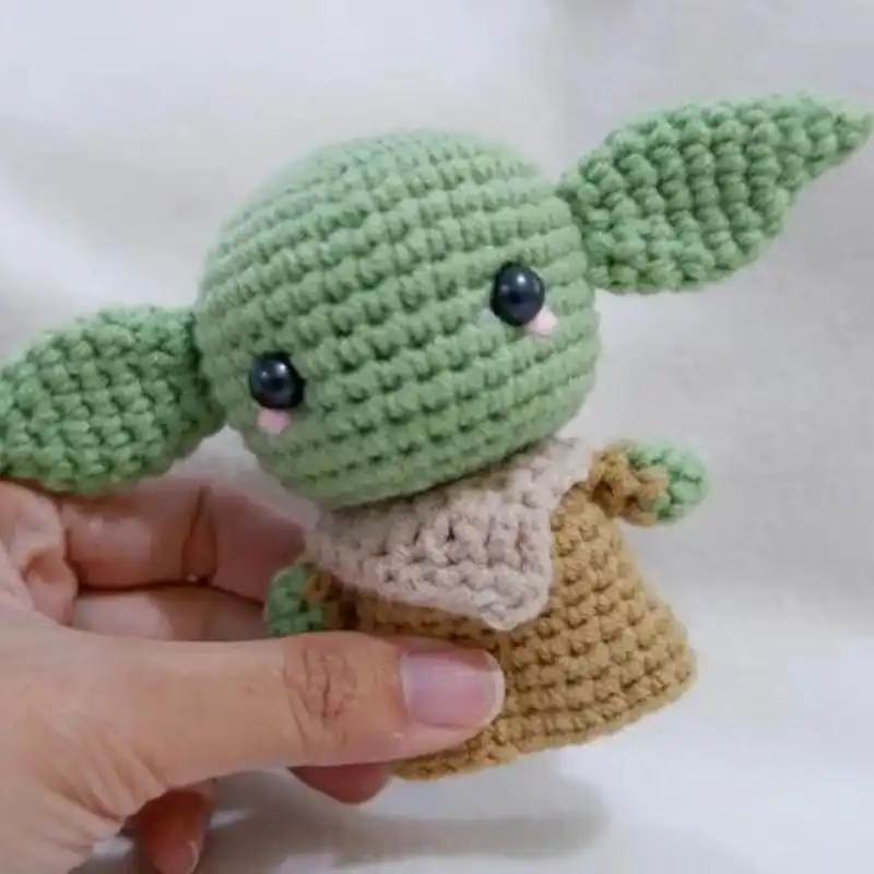 Baby Yoda Amigurumi Crochet Pattern