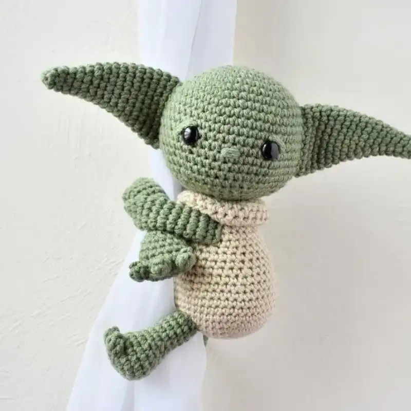 Baby Yoda Curtain Tieback