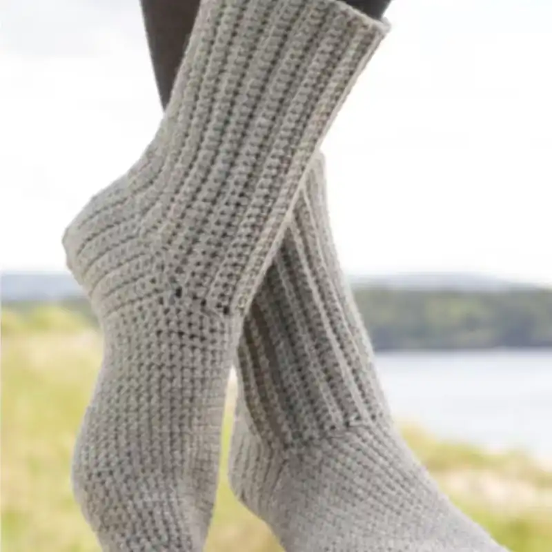 Basic Crochet Socks Pattern
